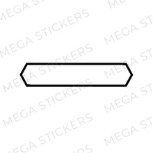 Lade das Bild in den Galerie-Viewer, SCANIA Logo Rahmen Aufkleber