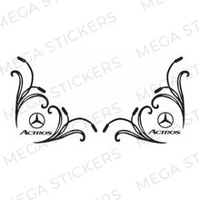 Lade das Bild in den Galerie-Viewer, Mercedes ACTROS Seitenfenster Aufkleber - megastickers.de