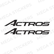 Lade das Bild in den Galerie-Viewer, Actros Seitenfenster Aufkleber - megastickers.de