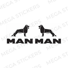 Lade das Bild in den Galerie-Viewer, MAN Löwe Aufkleber - megastickers.de