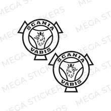 Lade das Bild in den Galerie-Viewer, Scania Vabis Greif Aufkleber - megastickers.de