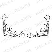 Load image into Gallery viewer, Mercedes Seitenfenster Aufkleber - megastickers.de
