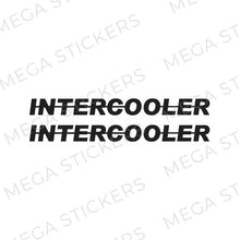 Lade das Bild in den Galerie-Viewer, Intercooler Seitenfenster Aufkleber - megastickers.de