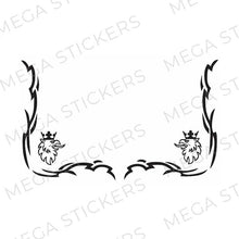 Lade das Bild in den Galerie-Viewer, Scania Greif Seitenfenster Aufkleber - megastickers.de