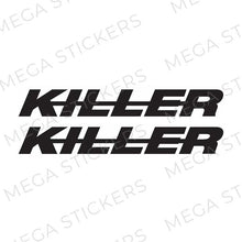 Lade das Bild in den Galerie-Viewer, KILLER Seitenfenster Aufkleber - megastickers.de