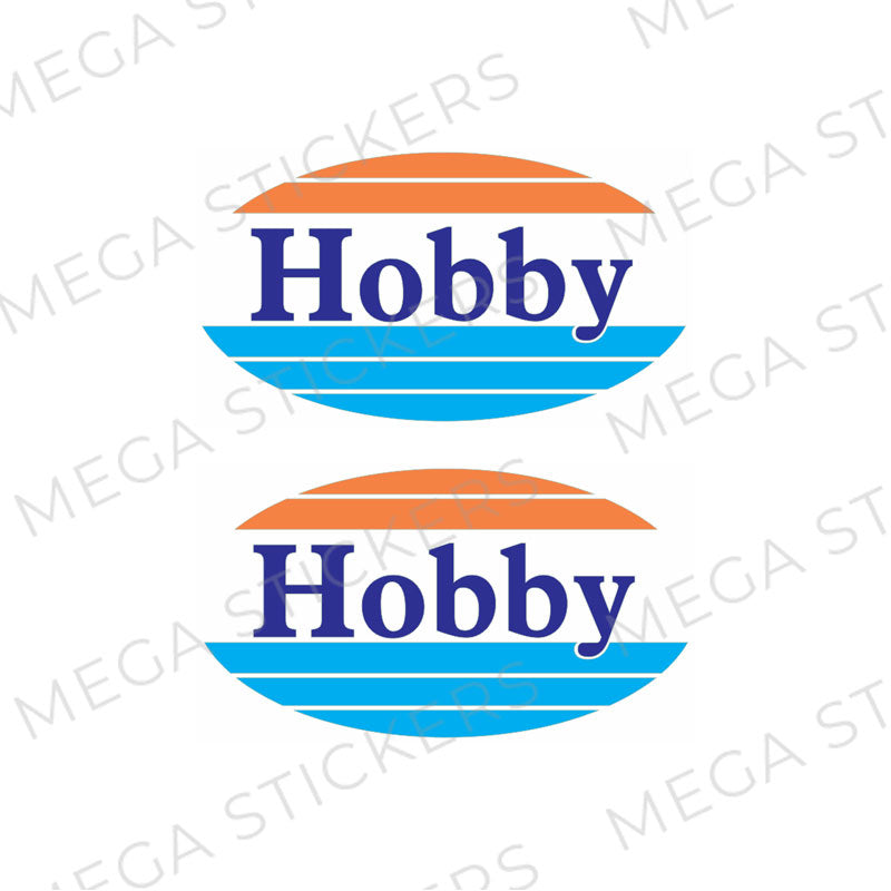 Hobby Logo Wohnwagen Aufkleber