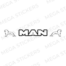 Lade das Bild in den Galerie-Viewer, MAN Frontscheibe Aufkleber - megastickers.de
