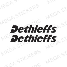 Load image into Gallery viewer, Dethleffs Wohnwagen Aufkleber - megastickers.de