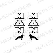 Lade das Bild in den Galerie-Viewer, MAN Seitenfenster Aufkleber - megastickers.de