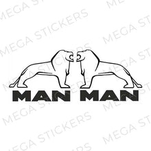 Lade das Bild in den Galerie-Viewer, MAN Löwe Aufkleber - megastickers.de