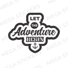 Lade das Bild in den Galerie-Viewer, Adventure Wohnwagen Aufkleber