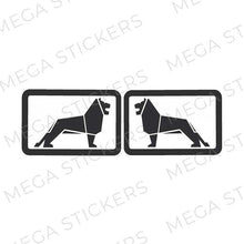 Lade das Bild in den Galerie-Viewer, MAN Löwe Aufkleber - megastickers.de