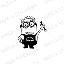 Lade das Bild in den Galerie-Viewer, Minion MAN Aufkleber - megastickers.de