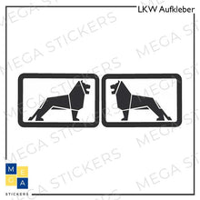 Lade das Bild in den Galerie-Viewer, MAN Löwe Aufkleber - megastickers.de