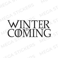 Lade das Bild in den Galerie-Viewer, Winter is coming Aufkleber - megastickers.de
