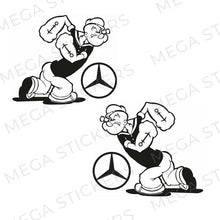 Lade das Bild in den Galerie-Viewer, Mercedes Popay Aufkleber