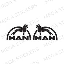 Lade das Bild in den Galerie-Viewer, MAN Löwe Aufkleber - megastickers.de