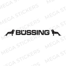Lade das Bild in den Galerie-Viewer, Büssing Frontscheibe Aufkleber - megastickers.de