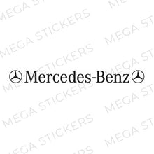 Lade das Bild in den Galerie-Viewer, Mercedes Benz Frontscheibe Aufkleber - megastickers.de