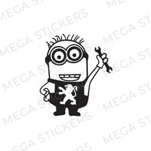 Lade das Bild in den Galerie-Viewer, Peugeot Minion Aufkleber - megastickers.de