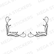 Lade das Bild in den Galerie-Viewer, Actros Seitenfenster Aufkleber - megastickers.de