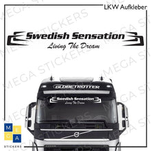 Lade das Bild in den Galerie-Viewer, "Swedish Sensation" Frontscheibe Aufkleber - megastickers.de