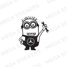 Lade das Bild in den Galerie-Viewer, Mercedes Minion Aufkleber - megastickers.de
