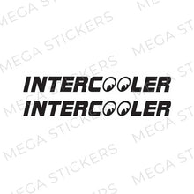 Lade das Bild in den Galerie-Viewer, Intercooler Seitenfenster Aufkleber - megastickers.de