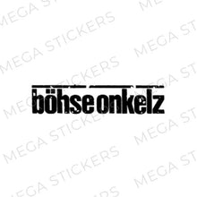 Lade das Bild in den Galerie-Viewer, Böhse Onkelz Aufkleber - megastickers.de