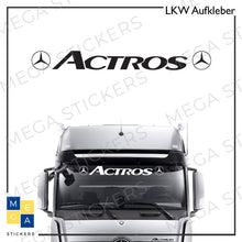 Load image into Gallery viewer, ACTROS Frontscheibe Aufkleber