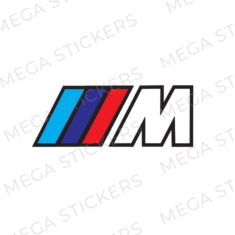 BMW M Motorsport Logo Auto Aufkleber