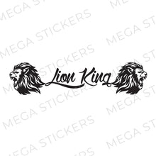 Lade das Bild in den Galerie-Viewer, Lion King Frontscheibe Aufkleber
