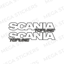 Lade das Bild in den Galerie-Viewer, SCANIA Topline Seitenfenster Aufkleber
