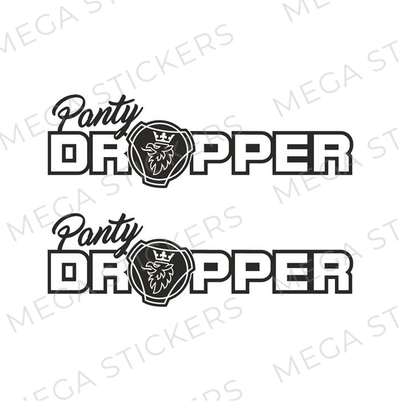Panty Dropper Seitenfenster Aufkleber