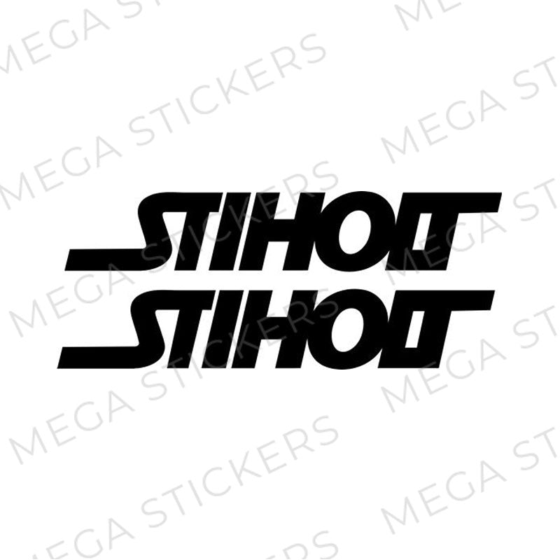 Stiholt Seitenfenster Aufkleber