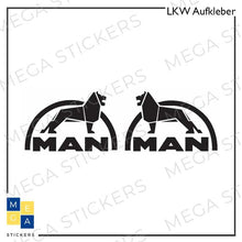 Lade das Bild in den Galerie-Viewer, MAN Löwe Aufkleber - megastickers.de
