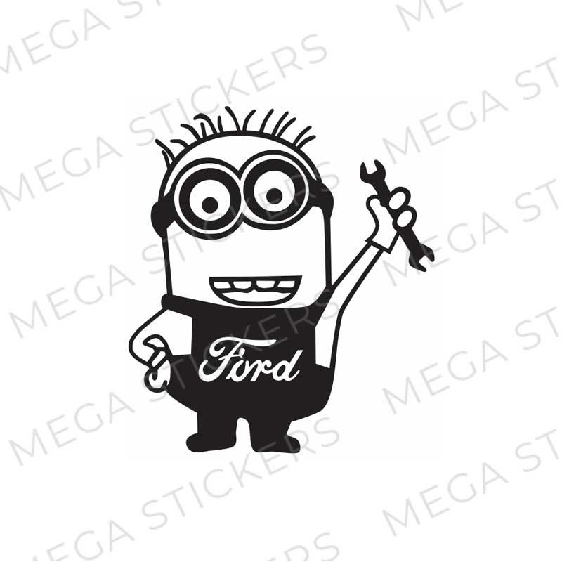 Ford Minion Aufkleber - megastickers.de