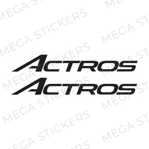 Actros Seitenfenster Aufkleber - megastickers.de