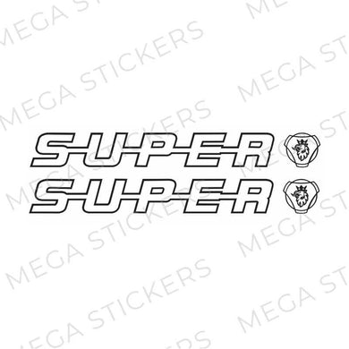 SUPER Greif Seitenfenster Aufkleber - megastickers.de
