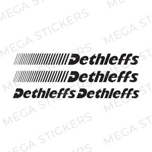 Load image into Gallery viewer, Dethleffs Wohnwagen Aufkleber - megastickers.de
