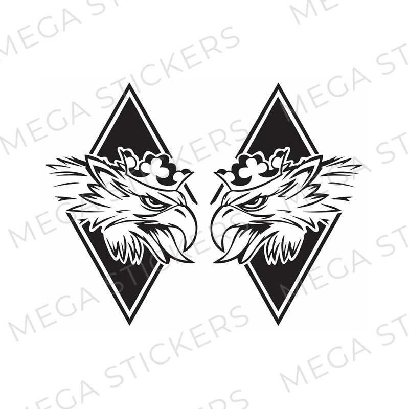 Scania Greif Rauten Aufkleber - megastickers.de