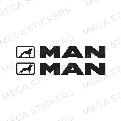 MAN Seitenfenster Aufkleber - megastickers.de