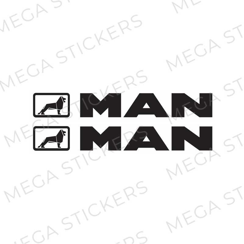 MAN Seitenfenster Aufkleber - megastickers.de