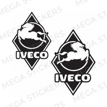 Load image into Gallery viewer, IVECO Rauten Aufkleber - megastickers.de

