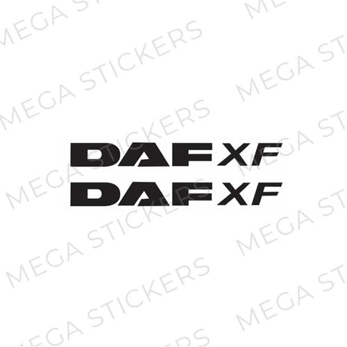 DAF XF Seitenfenster Aufkleber - megastickers.de