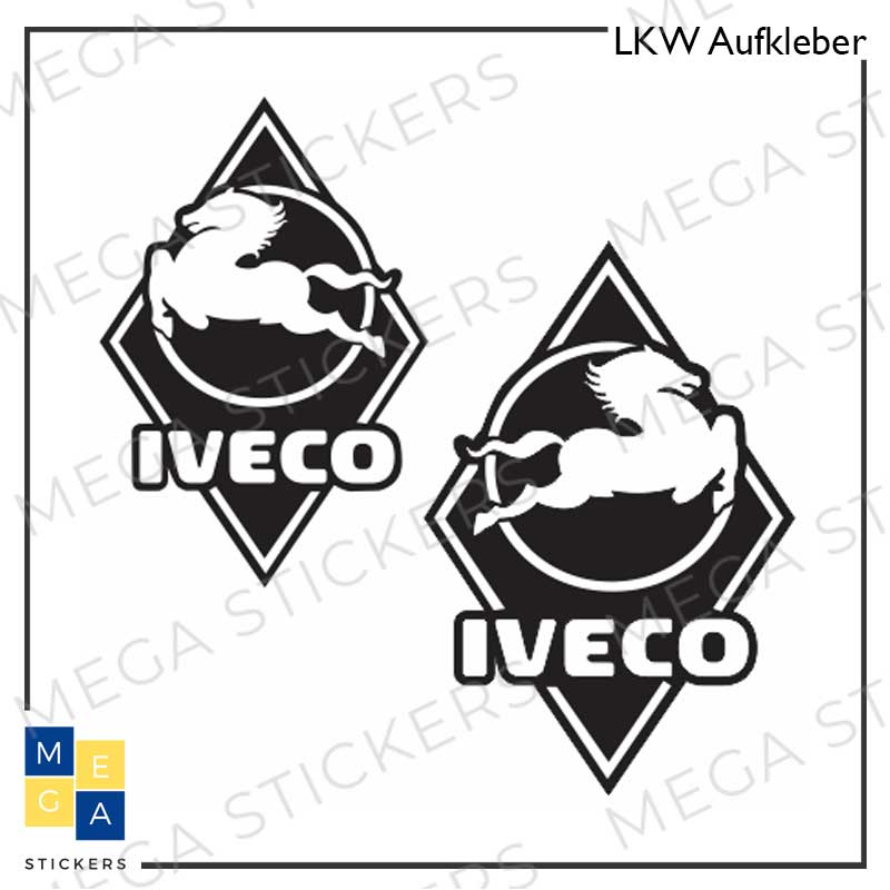 IVECO Rauten Aufkleber
