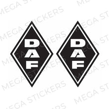 Lade das Bild in den Galerie-Viewer, DAF Rauten Aufkleber - megastickers.de
