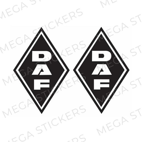 DAF Rauten Aufkleber - megastickers.de