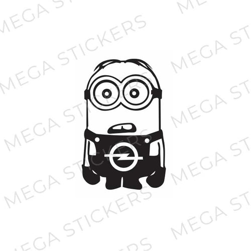 Opel Minion Aufkleber - megastickers.de