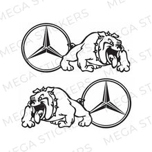 Lade das Bild in den Galerie-Viewer, Mercedes Bulldog Aufkleber - megastickers.de
